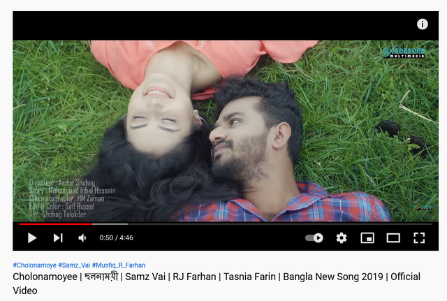 Screenshot 2021-10-26 at 17-07-27 Cholonamoyee ছলনাময়ী Samz Vai RJ Farhan Tasnia Farin Bangla New Song 2019 Official Video [...].png